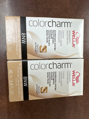 Wella Color Charm Liquid [8NW Light Natural Warm Blonde 1.4 oz pack of2 pure