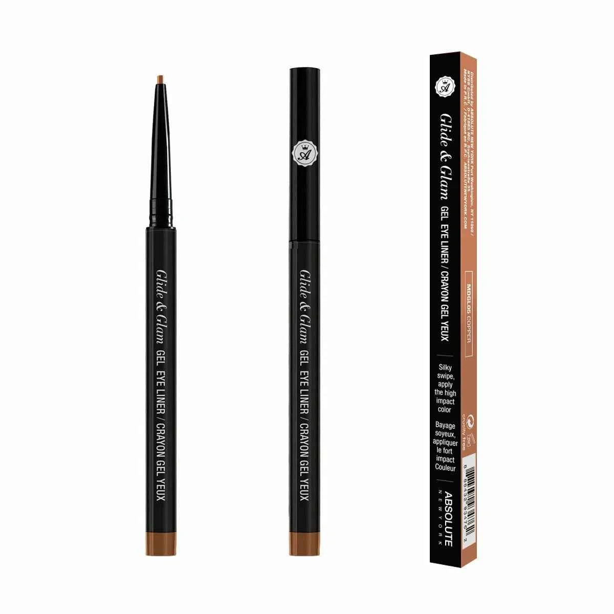 Absolute Glide & Glam Gel Lip Liner: Copper pure