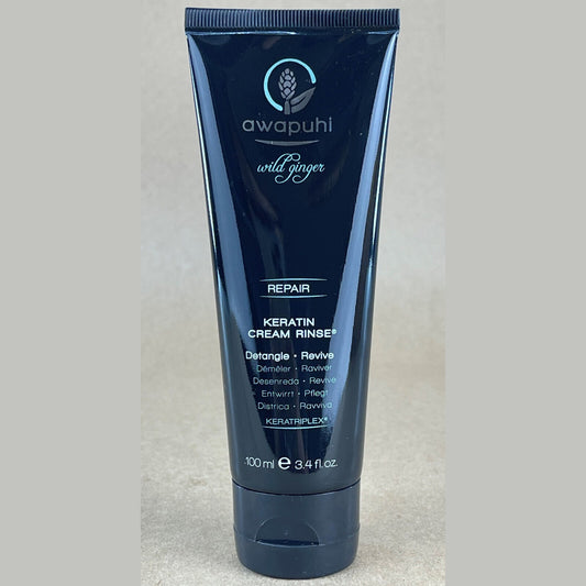 Paul Mitchell Awapuhi Ginger Keratin Cream Rinse: 3.4 oz travel pure