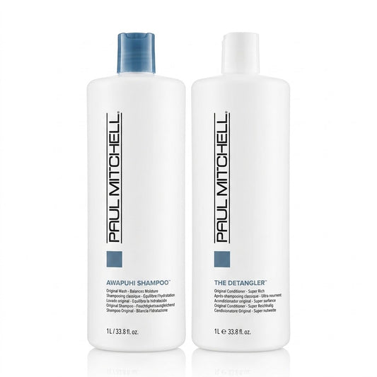Paul Mitchell Awapuhi Shampoo and The Detangler Super Rich Duo 33.8 oz
