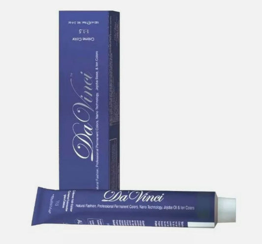 Da Vinci Permanent Creme 6PR - Dark Plum Red Blonde Hair Color, 3.4 oz