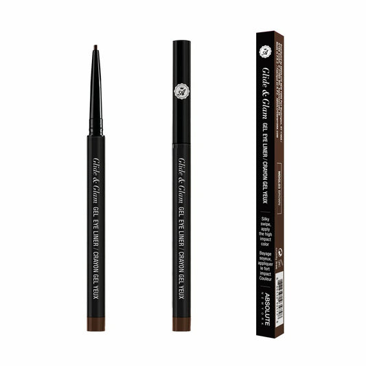 Absolute Glide & Glam Gel eyeLiner , [ Brown ]