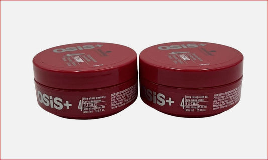 2-pack Schwarzkopf Osis+ 4 Flexwax / Hair Cream, 2.8 oz fs
