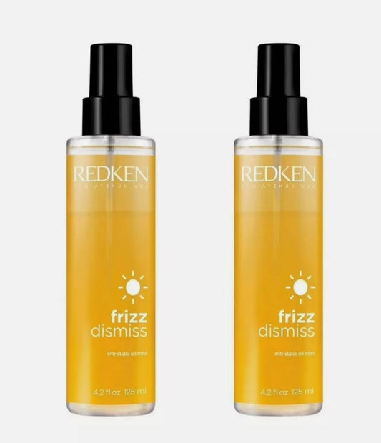 2-pack Redken Frizz Dismiss Anti-Static Oil / Mist 4.2 oz sale
