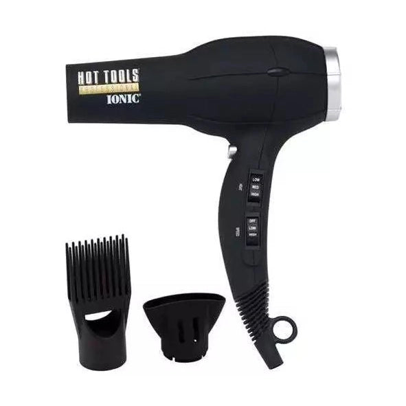 Hot Tools Professional 1875 Watt Ionic Hair Dryer 1023 Black - vv - Choice Forever Beauty