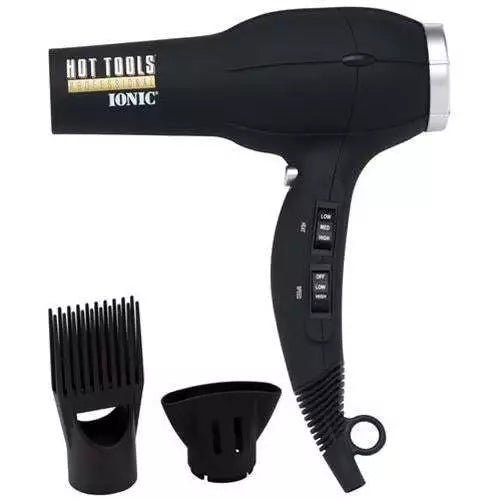 Hot Tools Professional 1875 Watt Ionic Hair Dryer 1023 Black - vv - Choice Forever Beauty