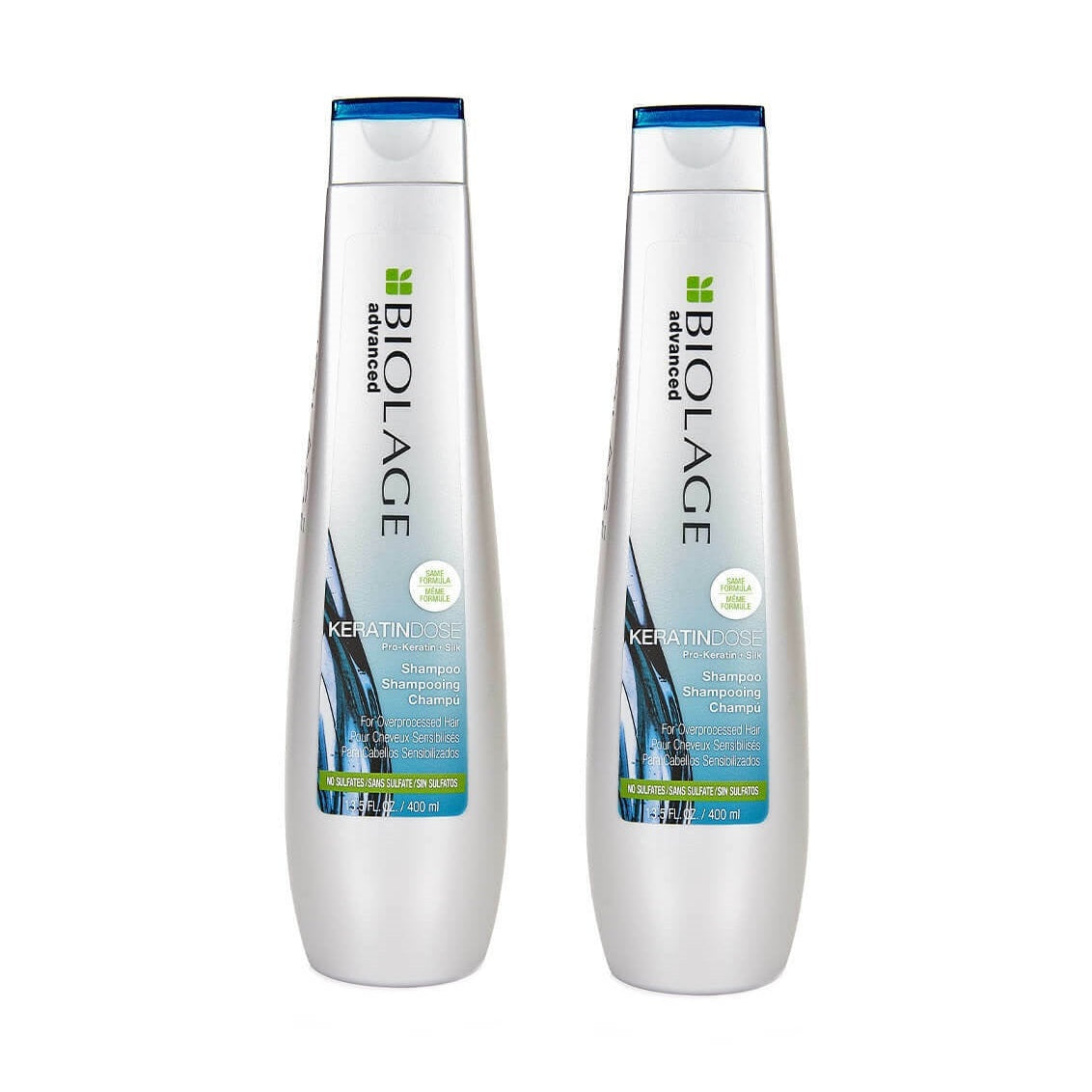 2 pack - Matrix Biolage / Keratindose Shampoo 13.5 oz