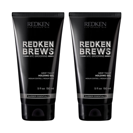 2-pack Redken Brews, Grip Tight Holding Gel 5 oz / pure fs