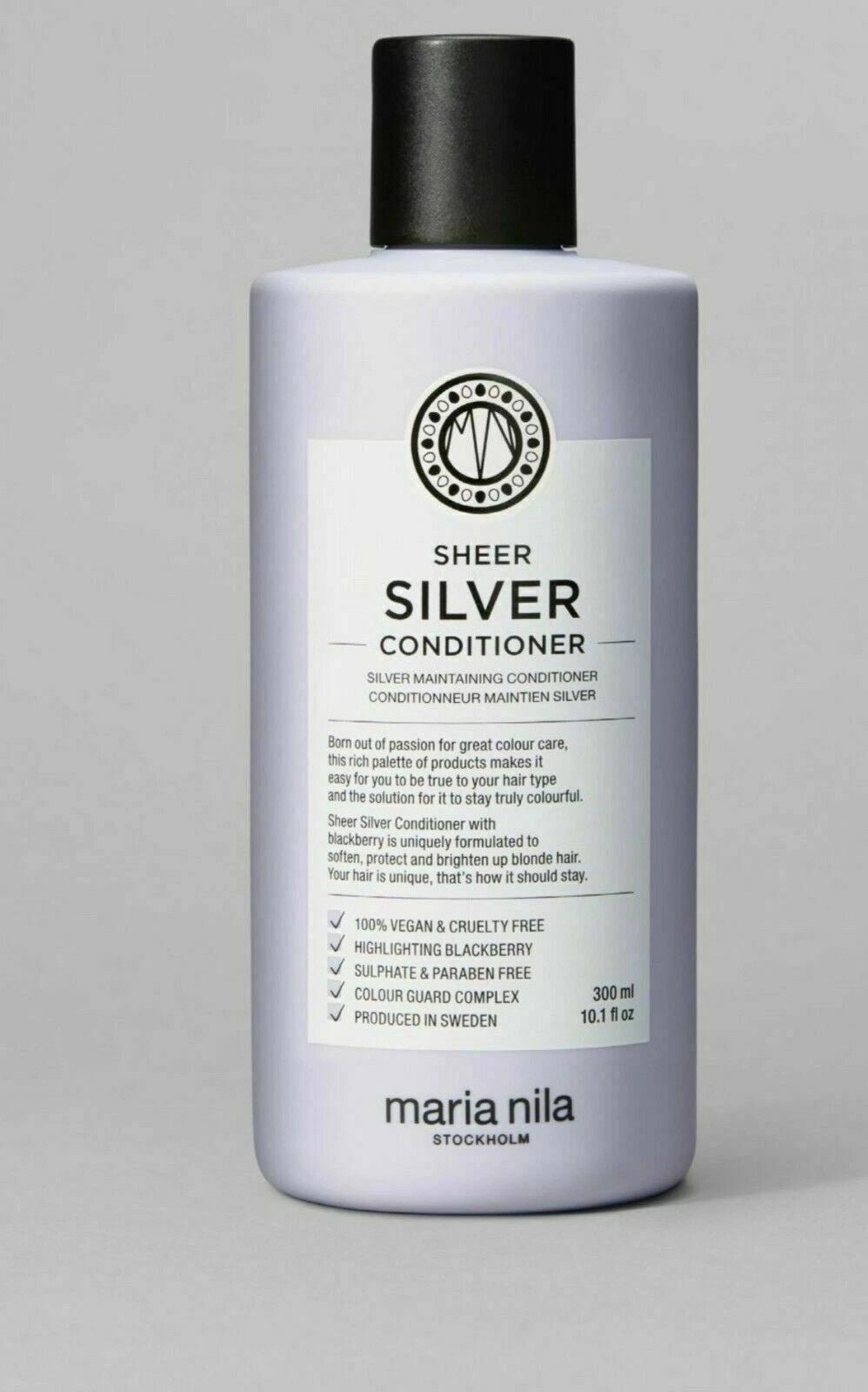 Maria Nila Sheer Silver Conditioner 10.1 oz Color Care/100% Vegan pure - Choice Forever Beauty
