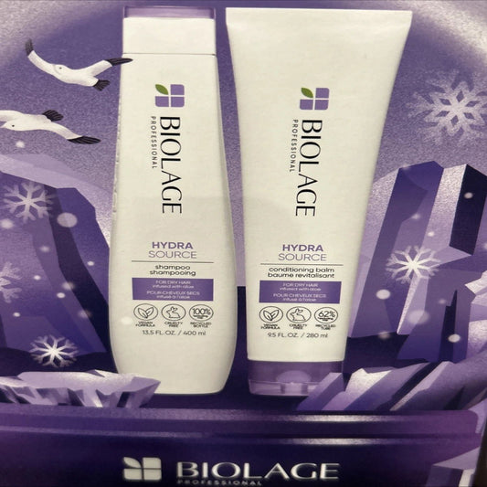 Matrix Biolage HYDRASOURCE Shampoo 13.5 oz AND Conditioner Balm 9.5 oz DUO - Choice Forever Beauty