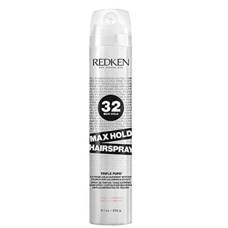 Redken Triple Pure 32 - Max Hold Hairspray 9 oz new package / pure fs