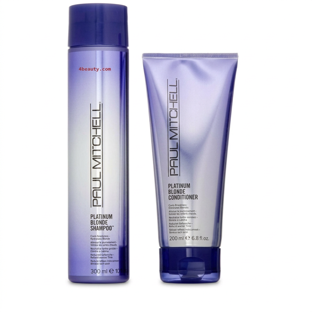 Paul Mitchell Platinum Blonde Shampoo and Conditioner Duo square product image
