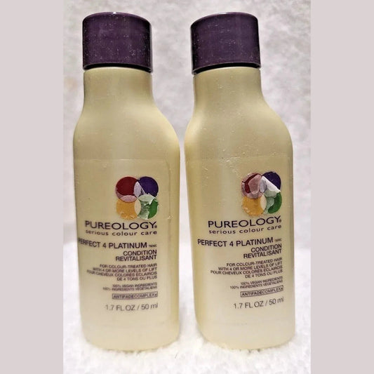 Pureology Perfect 4 Platinum Conditioner 1.7 oz travel (pack of 2) - Choice Forever Beauty