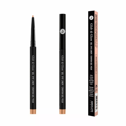 Absolute Glide & Glam Gel Lip Liner: Rose Gold pure