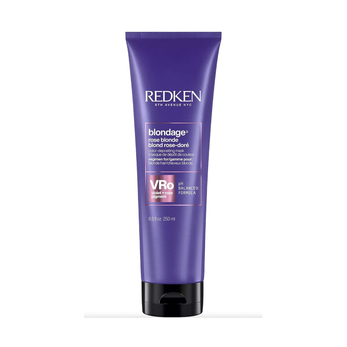 Redken / Blondage Color Deposit - Mask, 8.5 oz (Violet +Rose)