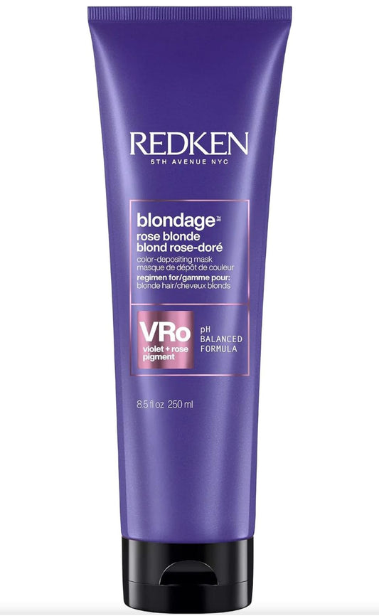 Redken / Blondage Color Deposit - Mask, 8.5 oz (Violet +Rose)