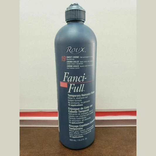 Roux Fanci - Full 19 Sweet Creme Temporary Color Rinse 15.2 oz pure type - Choice Forever Beauty