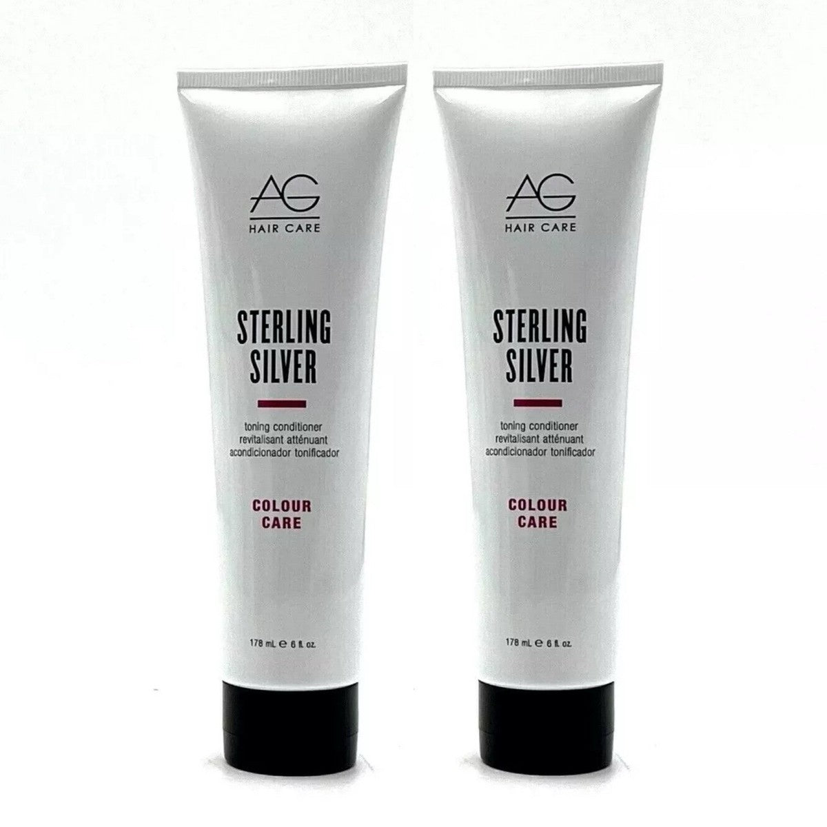 2 PACK - AG Hair Sterling / Silver Conditioner 6 oz sale