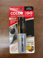 Absolute Instant Gray Hair Touch up - Hair STICK (Jet Black) HCHS01