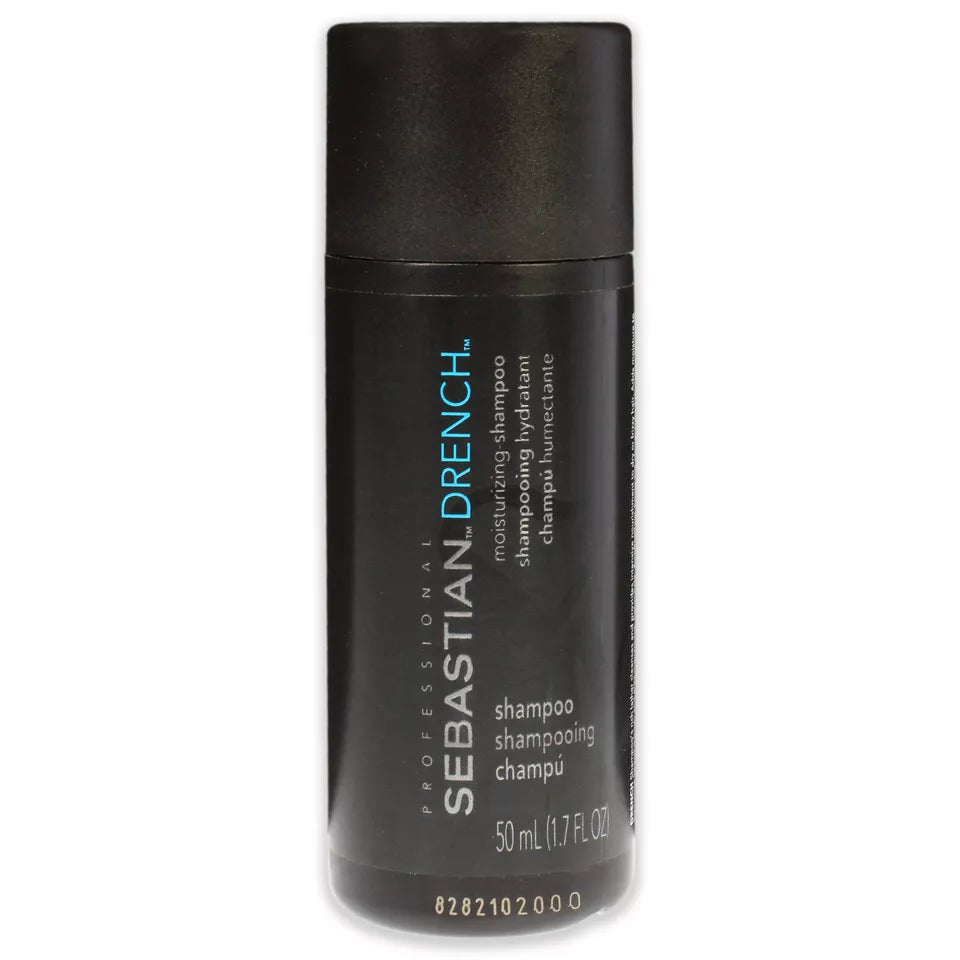 Sebastian Drench Moisturizing Shampoo , 1.7 oz travel pure