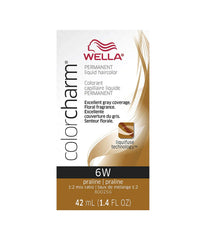 Wella Color Charm Liquid 6W] Praline Hair color 1.4 oz pure
