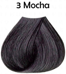 Satin hair color #3Mocha Dark Brown 3 oz