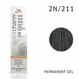 Wella Color Charm Gel 211/2N (Very Dark Brown) Hair Color 2 oz