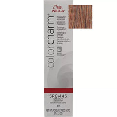 Wella Color Charm Gel 445/5RG Light Auburn Hair Color 2 oz pure type