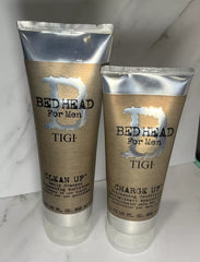 Tigi Bed Head for Men Shampoo 8.45 oz & Thickening Conditioner 6.76 oz Duo care