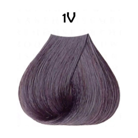 Satin hair color 1V Violet Black 3 oz