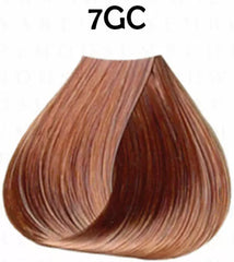 Satin hair color 7GC Golden Copper Blonde 3 oz pure type
