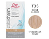 Wella Color Charm T35 Beige Blonde Liquid Toner 1.4 oz pure