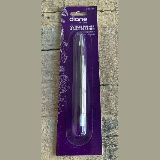 Diane Stainless Steel Nail Cuticle Pusher Pedicure Manicure Tool #D9189 aura