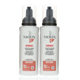 Nioxin System 4 Treatment Scalp Treatment Fine Hair 3.38OZ (pack of 2)