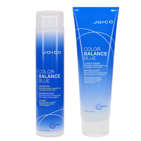 Joico Color Balance BLUE Shampoo 10.14 oz & Conditioner 8.5 oz / nwpk - Duo