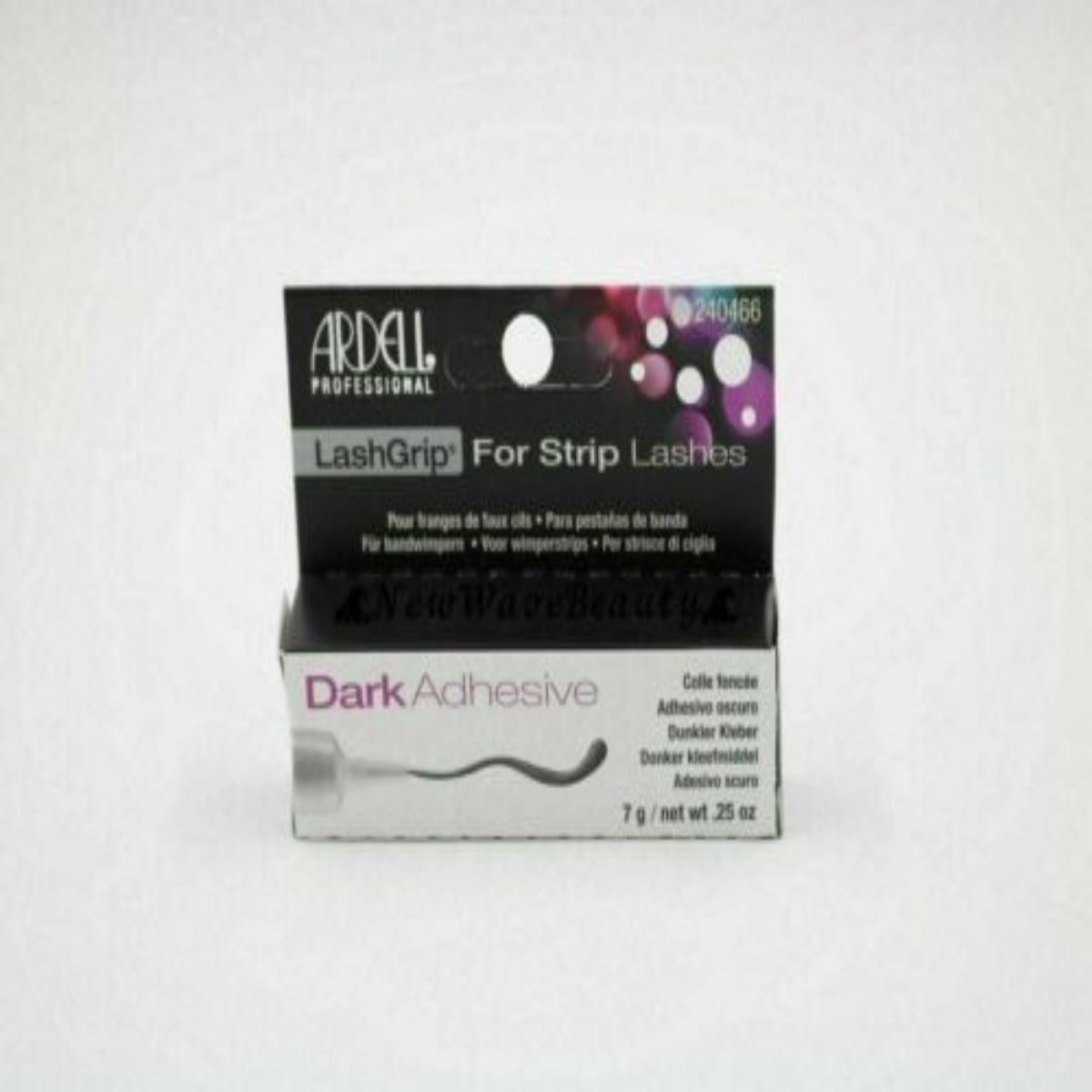 Ardell Lashgrip Strip False Lash Adhesive Dark #240466 0.25 oz pure