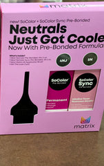 Matrix SoColor + SoColor Sync BRUNETTE Neutrals Stylist Kit care