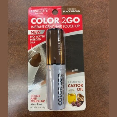 Absolute Instant Gray Hair Touch up, STICK (Black Brown) • HCHS03 - 6g fs