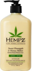 Hempz Sweet Pineapple & Honey Melon Body Moisturizer 17 oz Sale