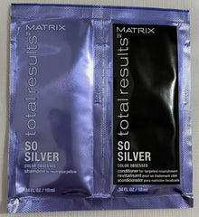 Matrix Total Results SO SILVER Shampoo & Conditioner Duo .34ea Travel Packs care
