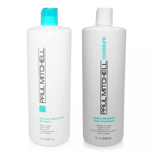 Duo Paul Mitchell Instant Moisture Shampoo & Treatment 33.8 oz pure