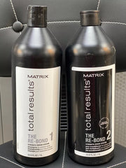 Matrix Total Results RE-BOND Shampoo & #2 Pre-Conditioner 33.8 oz Duo type