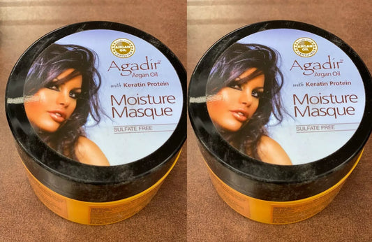 2-pack Agadir Argan Oil Moisture Masque 8 oz sale fs