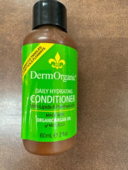 DermOrganic Daily Hydrating Conditioner 2 oz travel size care