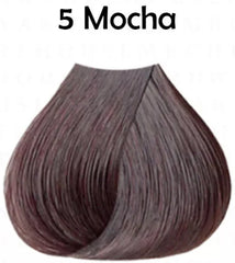 Satin hair color #5Mocha 3 oz pure type