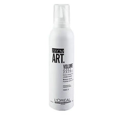 Loreal Tecni Art Volume Envy Extra Mousse 8.2 oz care