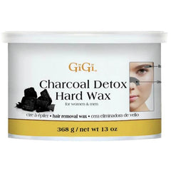 GIGI Charcoal Detox Hard Wax 13 oz pure