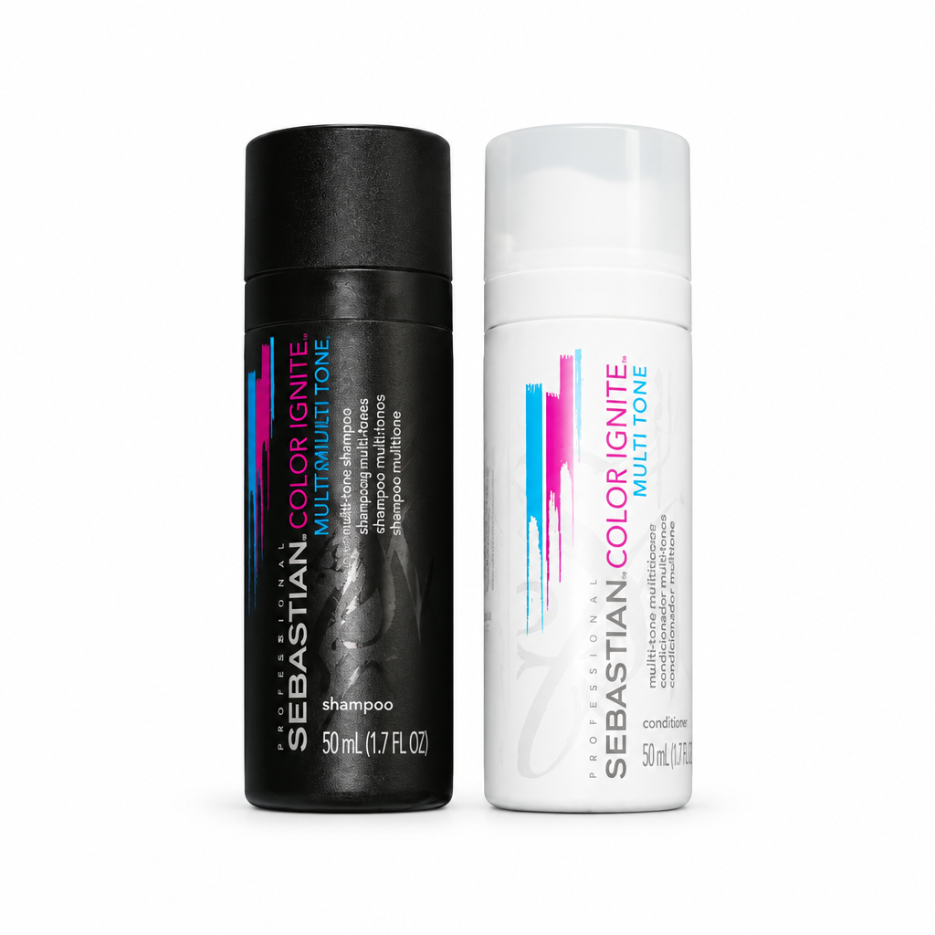 Sebastian Color Ignite Multi Tone Shampoo & Conditioner 1.65 oz Travel Duo