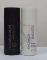 Sebastian Volupt Shampoo & Conditioner Duo 1.7 oz travel care