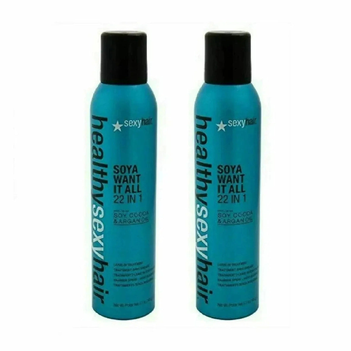 Sexy Hair Soya Want It All 22 in 1 Leave - In Conditioner 5 oz (Pack of 2) pure care - Choice Forever Beauty